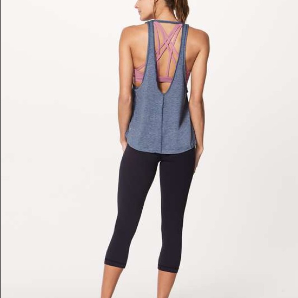 Lululemon Intent tank  high/low crop